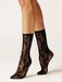 Sosete lycra negre cu model dantelat Laura Baldini Laced 20 den