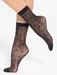 Sosete lycra negre cu model geometric Gatta Trendy WZ17 20 den