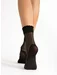 Sosete lycra negre cu talpa intarita si efect de masaj Fiore Pico Massage 20 den