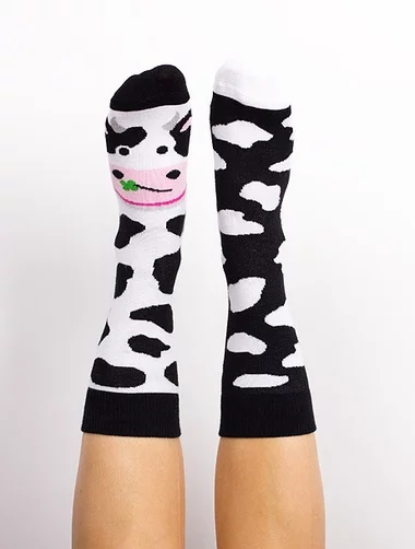 Sosete model unisex Nanushki Holy Cow