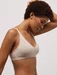 Sutien bumbac organic buretat fara sarme Ysabel Mora 10065