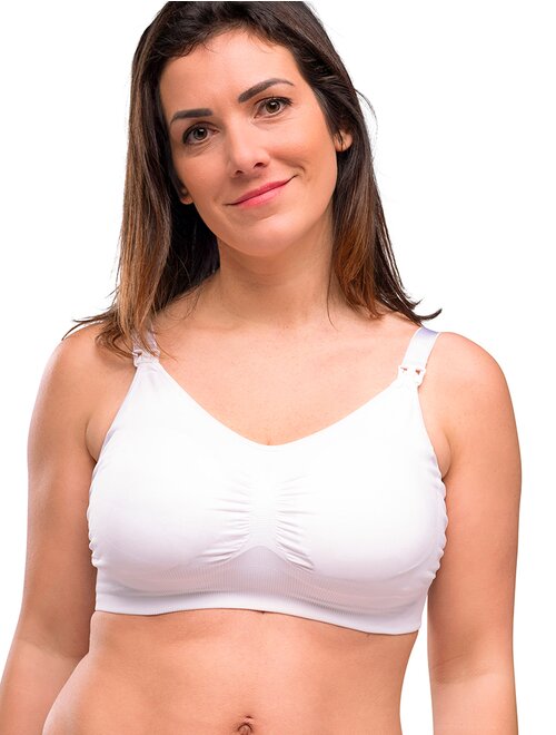 Sutien microfibra buretat pentru alaptat fara cusaturi Carriwell Padded Nursing Bra