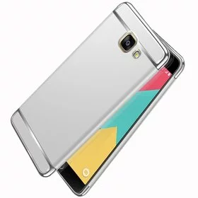 Husa 3 in 1 Luxury pentru Galaxy A7 (2017) Silver