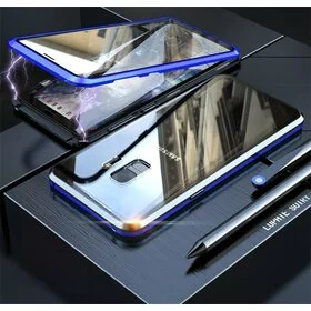 Husa 360 Magnetica cu Sticla fata + spate pentru Galaxy S9 Black