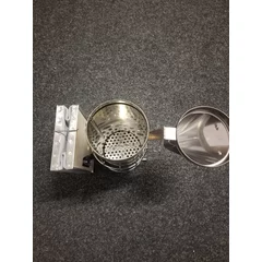 Afumător inox profesional ranforsat, capac conic picture - 3