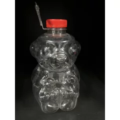 Borcan miere plastic urs 3kg picture - 3