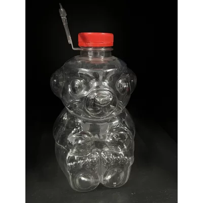 Borcan miere plastic urs 3kg picture - 3