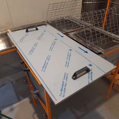 Capac inox pentru banc descapacit 1000 mm, Techtron picture - 3