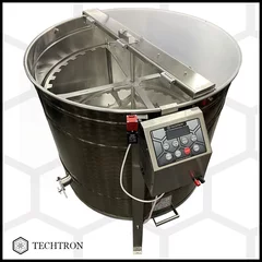 Centrifuga apicola combinata 32 rame magazie 1/2 sau 24 rame multietajat 3/4 sau 12 rame cuib 1/1, inox alimentar AISI 304, Ø850 mm, electrica 220V/12V 280W, Techtron PREMIUM