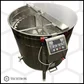 Centrifuga apicola radiala 32 rame magazie 1/2 sau 24 rame multietajat 3/4 sau 12 rame cuib 1/1, inox alimentar AISI 304, Ø850 mm, electrica 220V/12V 280W, Techtron PREMIUM