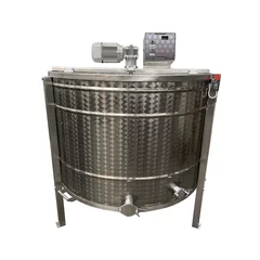 Centrifuga apicola radiala 72 rame magazie 1/2 sau 72 rame multietajat 3/4 sau 36 rame cuib 1/1, inox alimentar AISI 304, Ø1200 mm, electrica 220V, 750W cu motoreductor Techtron PREMIUM