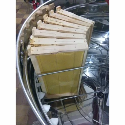 Centrifuga apicola radiala inox 42 / 42 / 18 rame electrica 220V actionare superioara semiautomata Lyson picture - 7