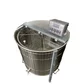 Centrifuga apicola reversibila 4 rame cuib 1/1, inox alimentar AISI 304 0.8 mm, Ø850 mm electrica 220V/12V, full automat, Techtron