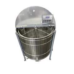 Centrifuga apicola reversibila 4 rame cuib 1/1, inox alimentar AISI 304 0.8 mm, Ø850 mm electrica 220V/12V, full automat, Techtron picture - 5