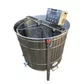 Centrifuga apicola reversibila 4 rame cuib 1/1, inox alimentar AISI 304 0.8 mm, Ø850 mm electrica 220V/12V, full automat, Techtron PREMIUM