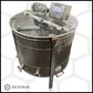 Centrifuga apicola reversibila 6 rame cuib 1/1, inox alimentar AISI 304 0.8 mm, Ø950 mm electrica 220V/12V, full automat, Techtron PREMIUM