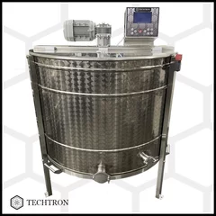 Centrifuga apicola reversibila 6 rame cuib 1/1, inox alimentar AISI 304 0.8 mm, Ø950 mm electrica 220V/12V, full automat, Techtron PREMIUM picture - 3