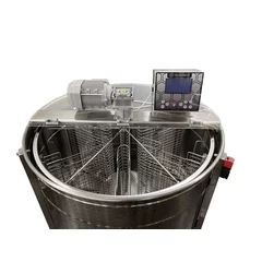 Centrifuga apicola reversibila 6 rame cuib 1/1, inox alimentar AISI 304 0.8 mm, Ø950 mm electrica 220V/12V, full automat, Techtron PREMIUM picture - 4