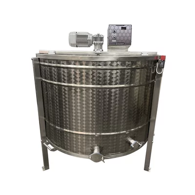 Centrifuga apicola reversibila 6 rame cuib 1/1, inox alimentar AISI 304 0.8 mm, Ø950 mm electrica 220V, motoreductor, full automat ecran mare, Techtron PREMIUM picture - 2