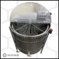 Centrifuga apicola reversibila 8 rame cuib 1/1, inox alimentar AISI 304 0.8 mm, Ø950 mm electrica 220V/12V, full automat, Techtron