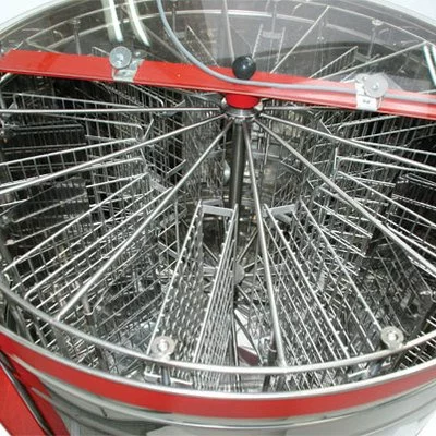 Centrifuga apicola reversibila inox 12 rame cuib electrica 220V semiautomata Lyson picture - 2