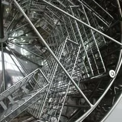 Centrifuga apicola reversibila inox 12 rame multietajat electrica 220V full automat Lyson picture - 3