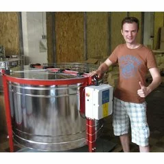 Centrifuga apicola reversibila inox 20 rame multietajat electrica 220V full automat Lyson picture - 6