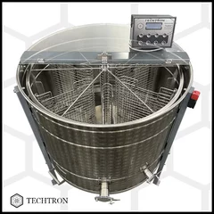 Centrifuga apicola reversibila 6 rame cuib 1/1, inox alimentar AISI 304 0.8 mm, Ø950 mm electrica 220V/12V, full automat, Techtron picture - 6