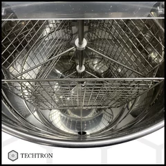 Centrifuga apicola tangentiala 3 rame inox alimentar, manuala si electrica 12V/220V, 200W, Techtron picture - 3