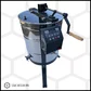 Centrifuga apicola tangentiala 3 rame inox alimentar, manuala si electrica 12V/220V, 200W, Techtron