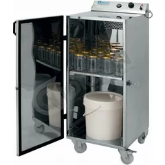 Decristalizator miere inox tip raft, cu termostat, pentru 2 galeti sau borcane, Giordan picture - 1