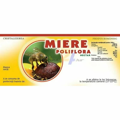 Etichete miere poliflora 100 buc