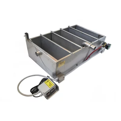 Filtru de miere orizontal cu 5 compartimente de filtrare cu incalzire 160 L 1.1 KW Konigin picture - 2