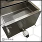 Filtru miere orizontal inox alimentar AISI 304 cu pereti incalziti, lungime 1000 mm, Techtron