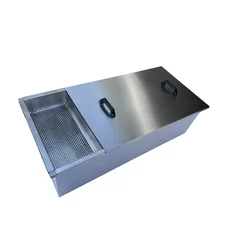 Filtru miere orizontal inox alimentar AISI 304, lungime 1500 mm, Techtron picture - 4