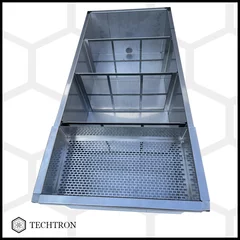 Filtru miere orizontal inox alimentar AISI 304, lungime 1500 mm, Techtron picture - 5