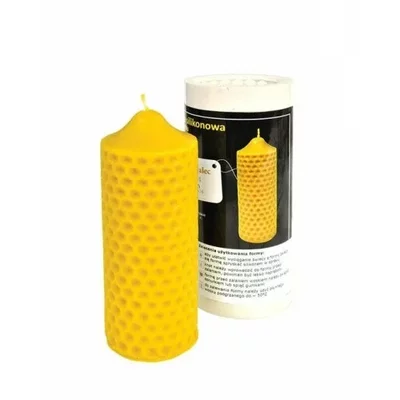 Forma de lumanare din silicon, cilindru cu fagure, Lyson