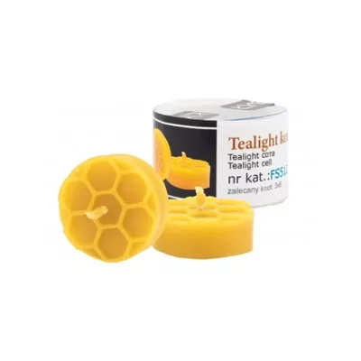 Forma din silicon, lumanare rotunda cu fagure, Lyson picture - 2