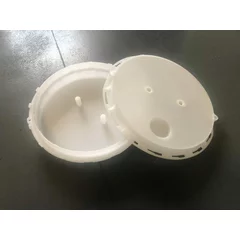 Hranitor Vacuum pentru podisor, inaltime mica 6 cm, capac cu garnitura pentru spalare, capacitate 2.5 litri, ZEUS Italia