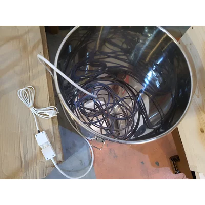 Incalzitor sarpe silicon alimentar, 7 metri, Apivolt, 225 W, 45 grade picture - 2