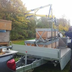 Macara apicola cu brat 4,9 m incarcatura maxima la varf 200kg picture - 3