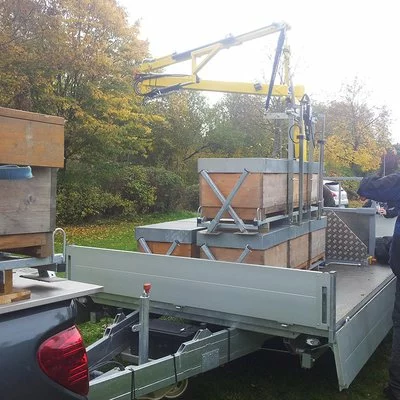 Macara apicola cu brat 4,9 m incarcatura maxima la varf 200kg picture - 3