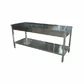 Masa inox cu raft 700mm X 2000mm