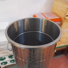 Maturator inox alimentar 240 kg miere 170 litri, 1 mm, canea inox si stand inclus in pret picture - 3