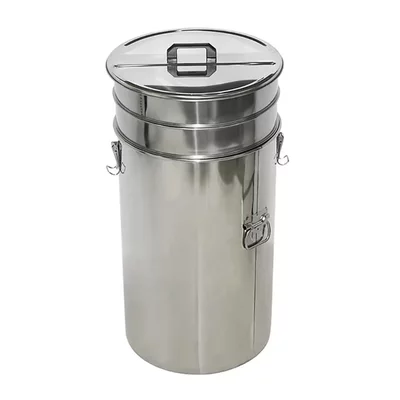 Maturator inox alimentar PRO 75 kg cu manere si inchidere capac picture - 6