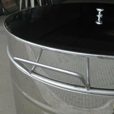 Maturator inox canea inox 280kg miere 200 litri cu manere Lyson picture - 3