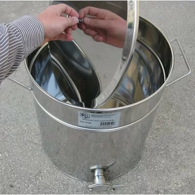 Maturator inox canea inox 70kg miere 50 litri cu manere Lyson picture - 3