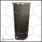 Maturator miere 150kg, inox alimentar 304, 0.8 mm, Ø400 mm, canea inox si manere