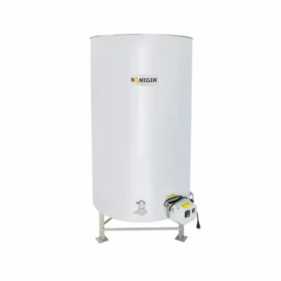 Maturator miere din inox cu picioare si incalzire 1000 L, Konigin picture - 1