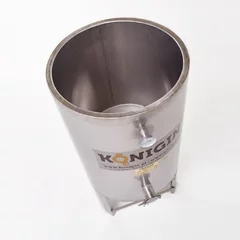 Maturator miere din inox cu picioare si incalzire 150 L, Konigin picture - 3